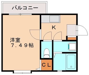 コンフォール井尻の物件間取画像